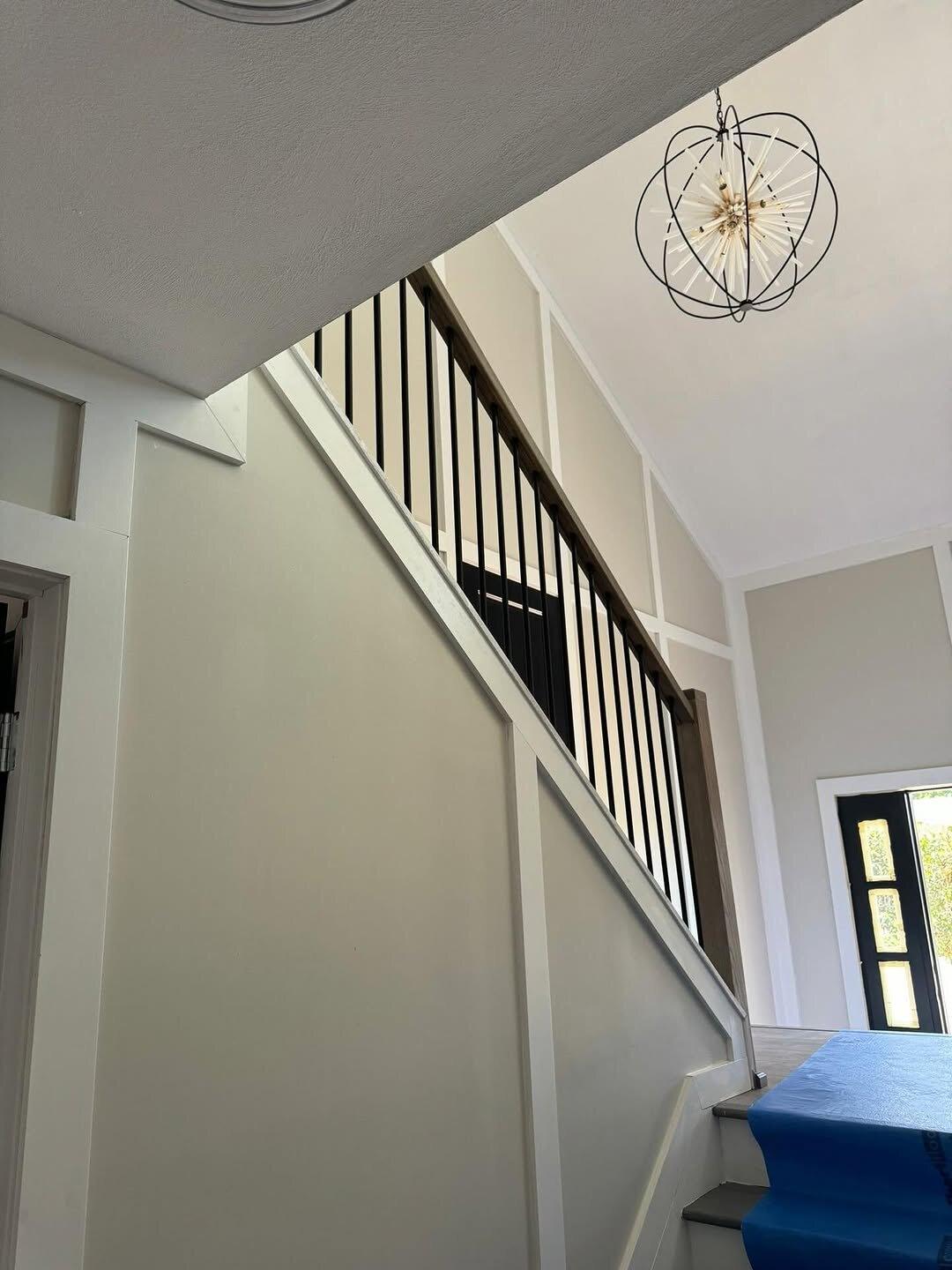 Finished stairwell renovation