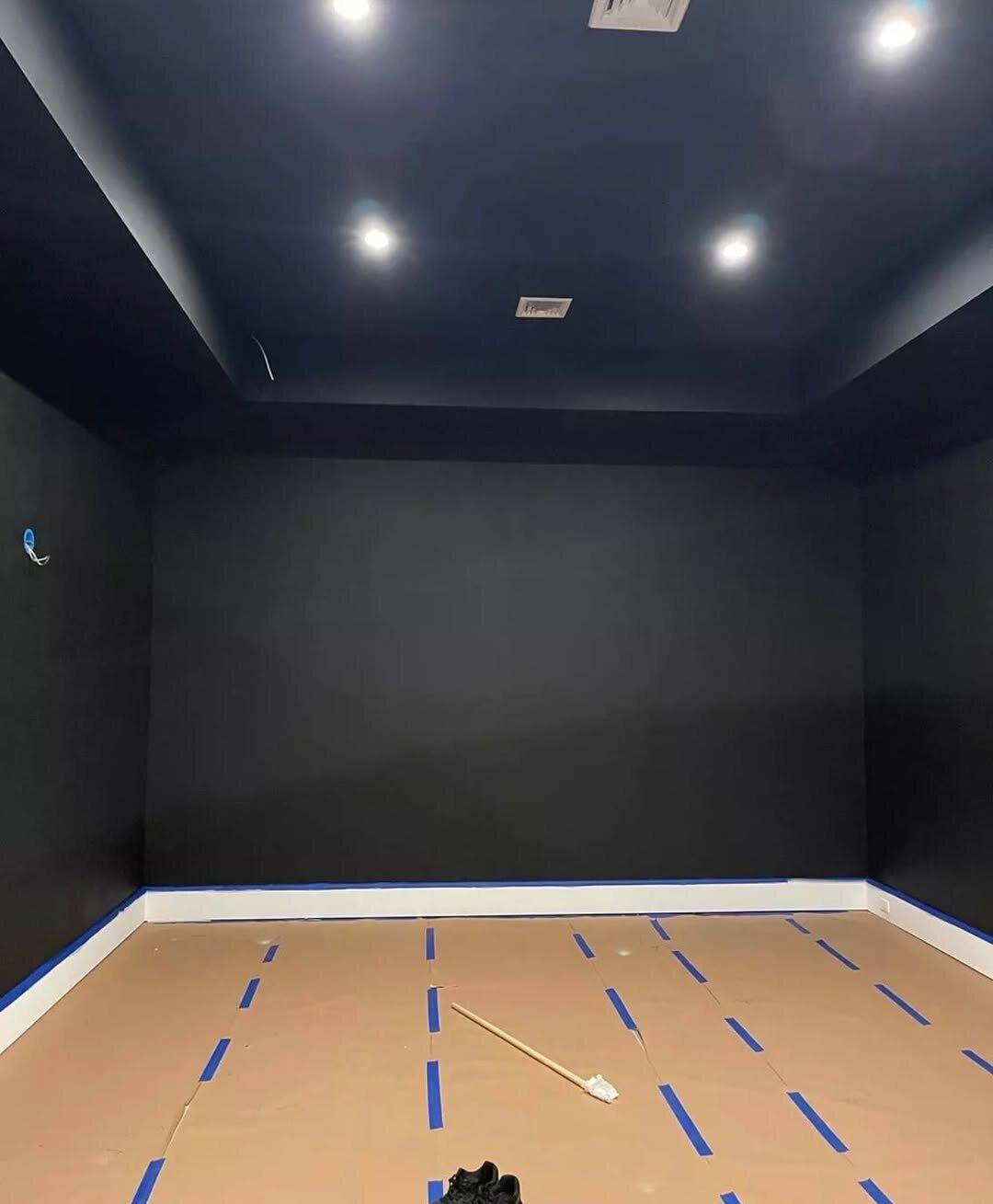 Dark room painting