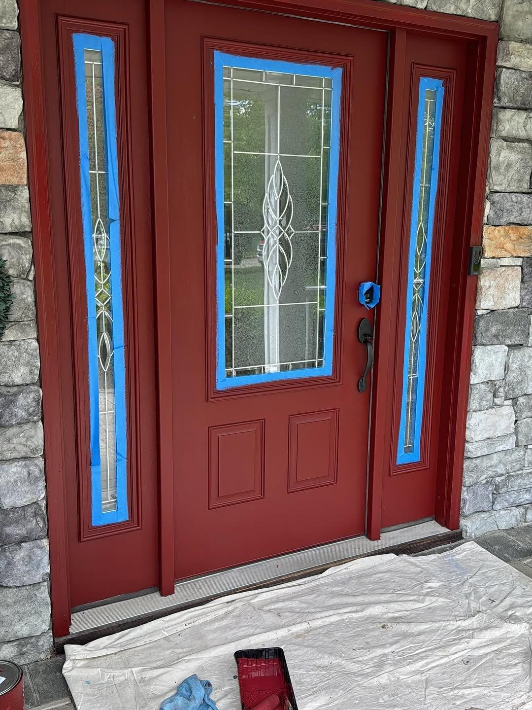 Exterior front entry