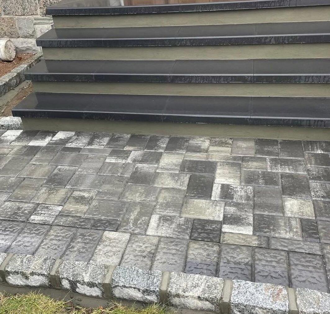 Walkway and steps